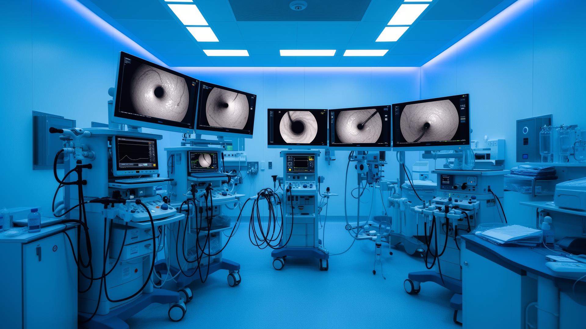 Imagem clínica — Sala de endoscopia